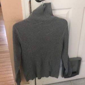 NWOT Women’s Sonoma Gray Turtleneck Sweater